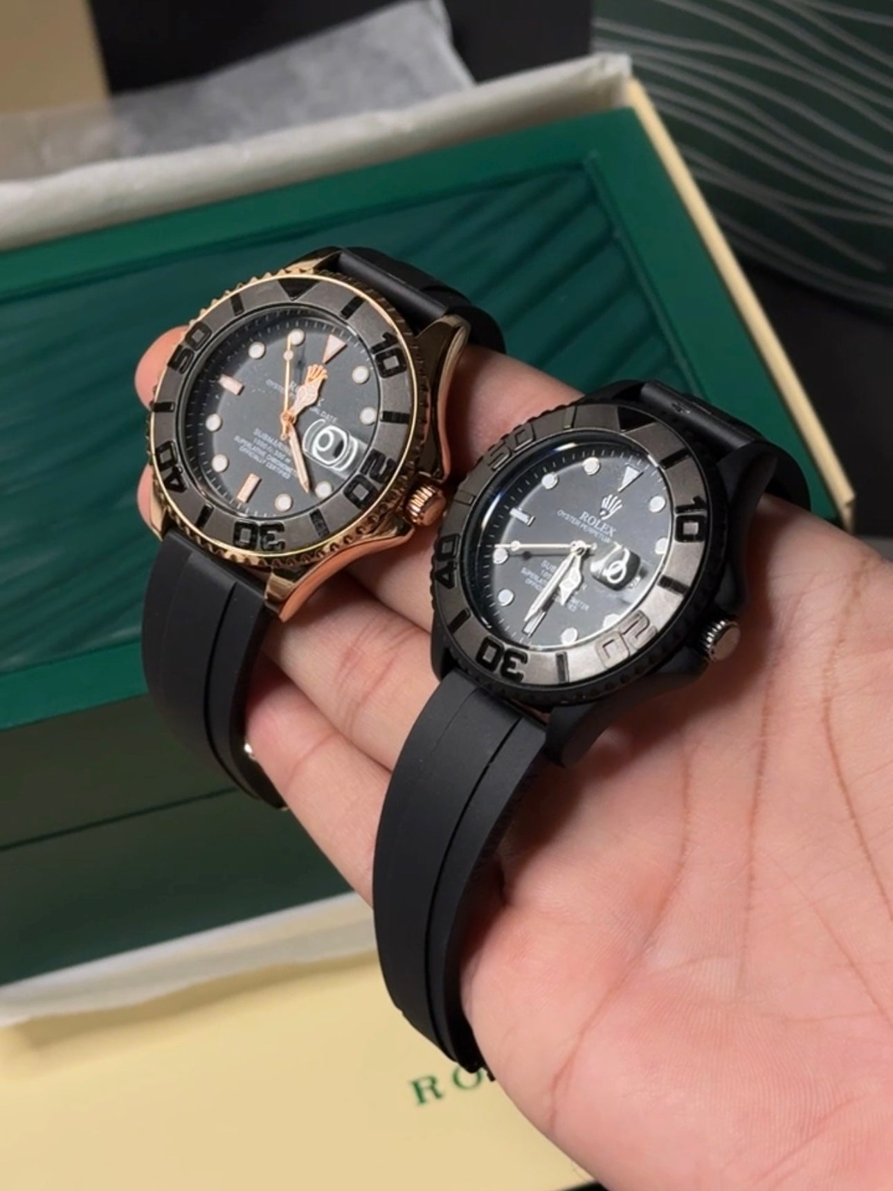 Rolex Yatch Master (silicone straps) - Amdaan